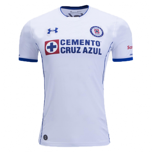 Cruz Azul Away Soccer Jersey 2017/18 white